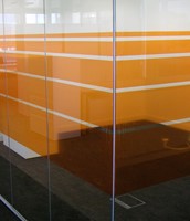 Transparent colour window film