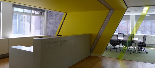 Office Branding by The Window Film Company