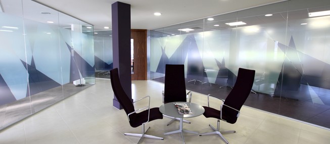 Office Branding by The Window Film Company