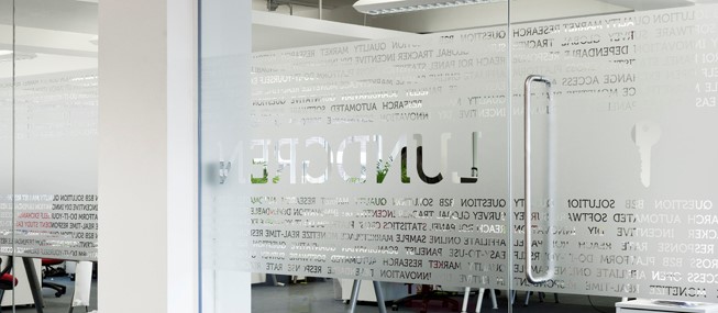 Office Branding by The Window Film Company