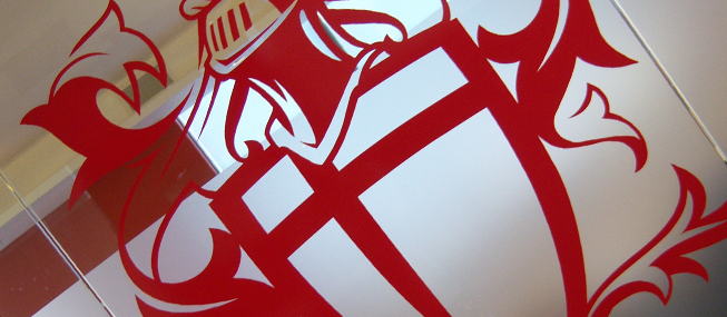 Computer cut graphics from The Window Film Company