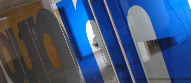 Computer cut graphics from The Window Film Company