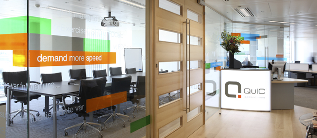 Computer cut graphics from The Window Film Company