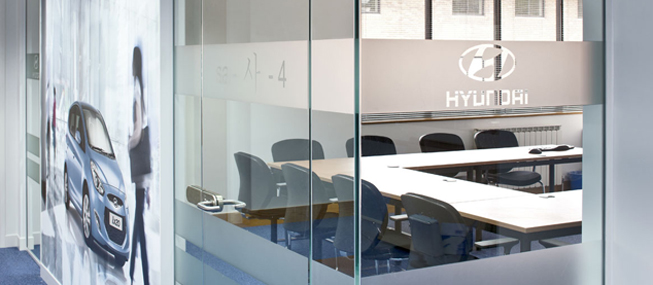 Glass Manifestation supplied and installed by The Window Film Company