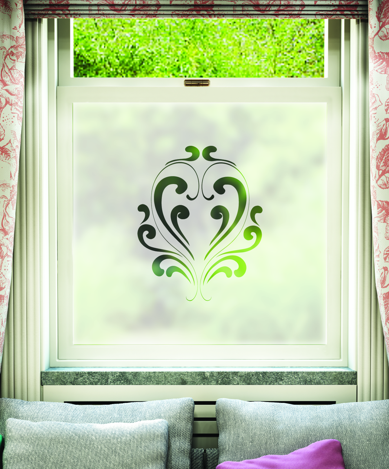 FB006 Frosted Window Film