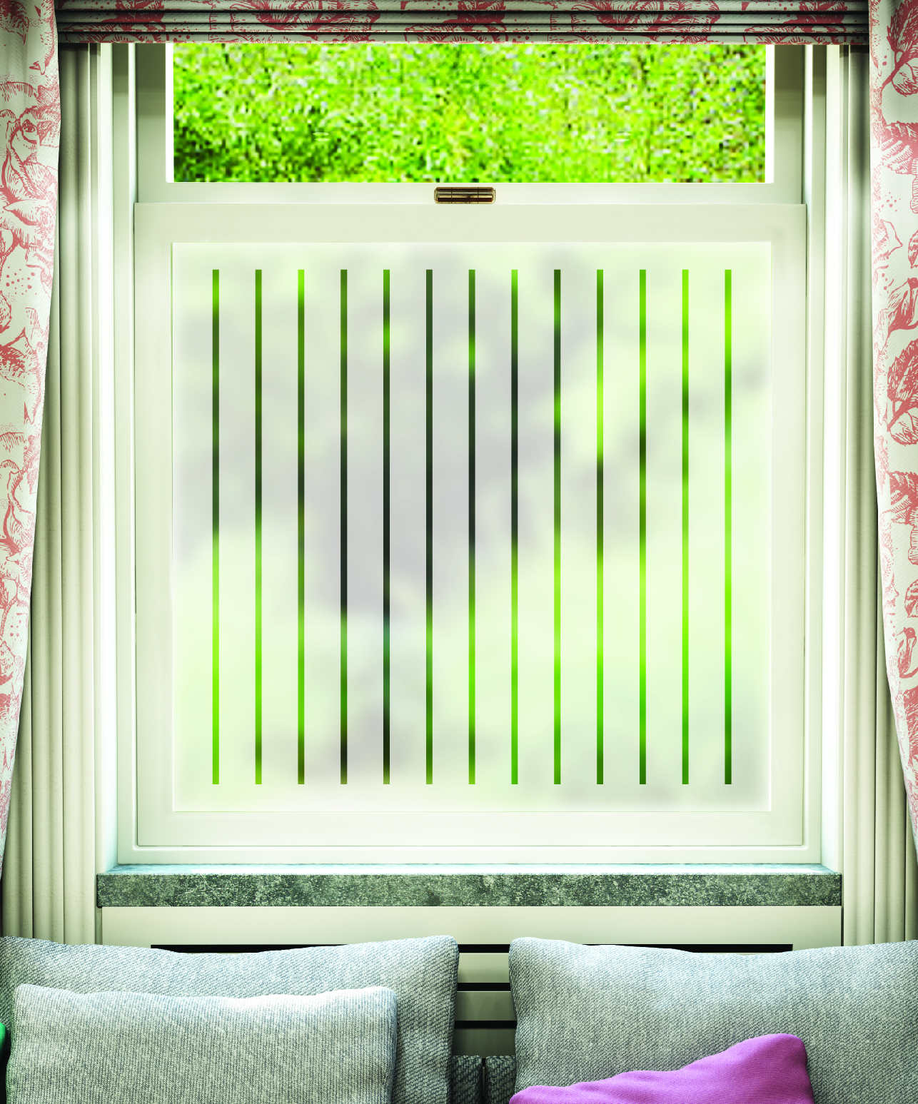 FB017 Frosted Window Film