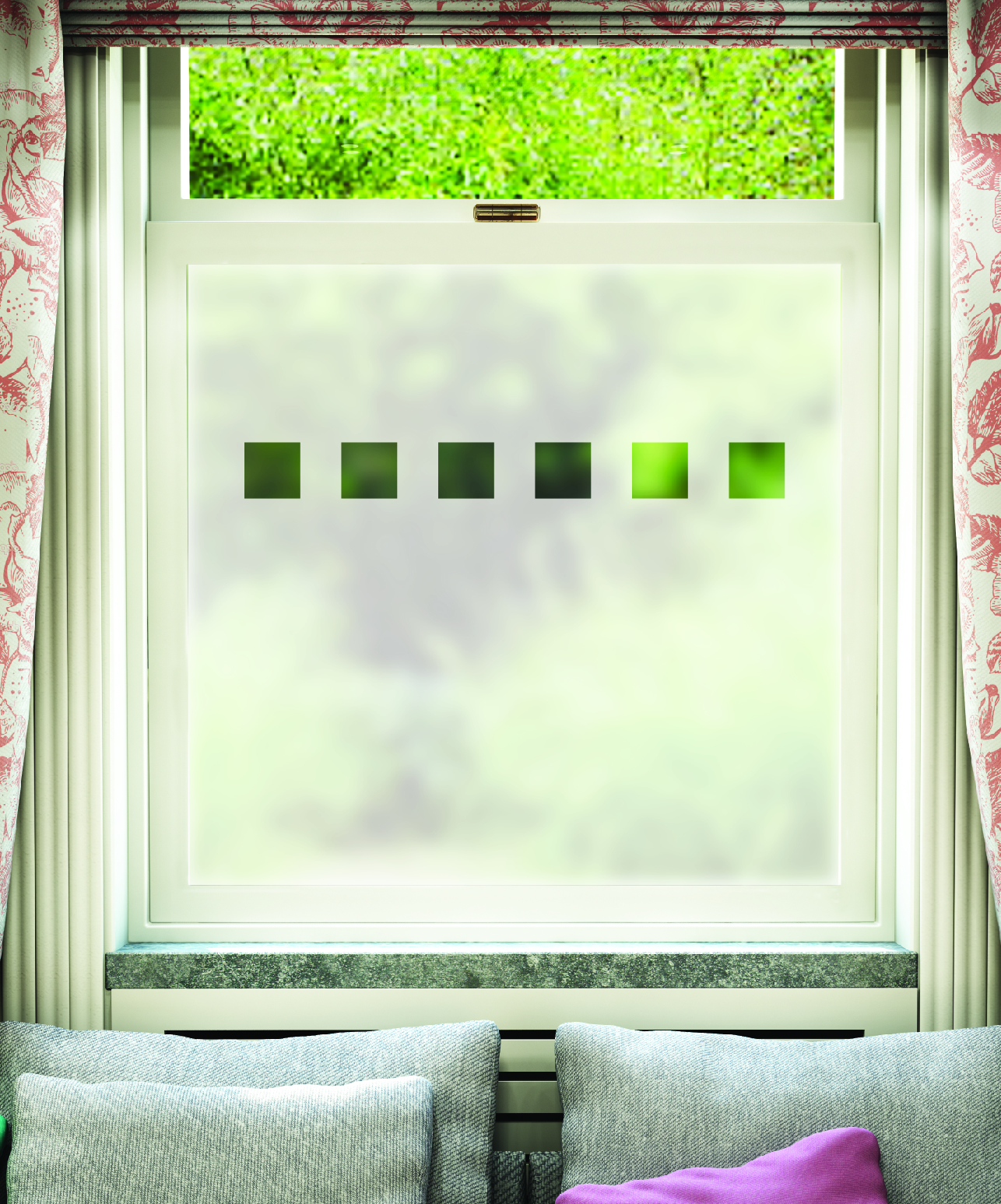 FB025 Frosted Window Film