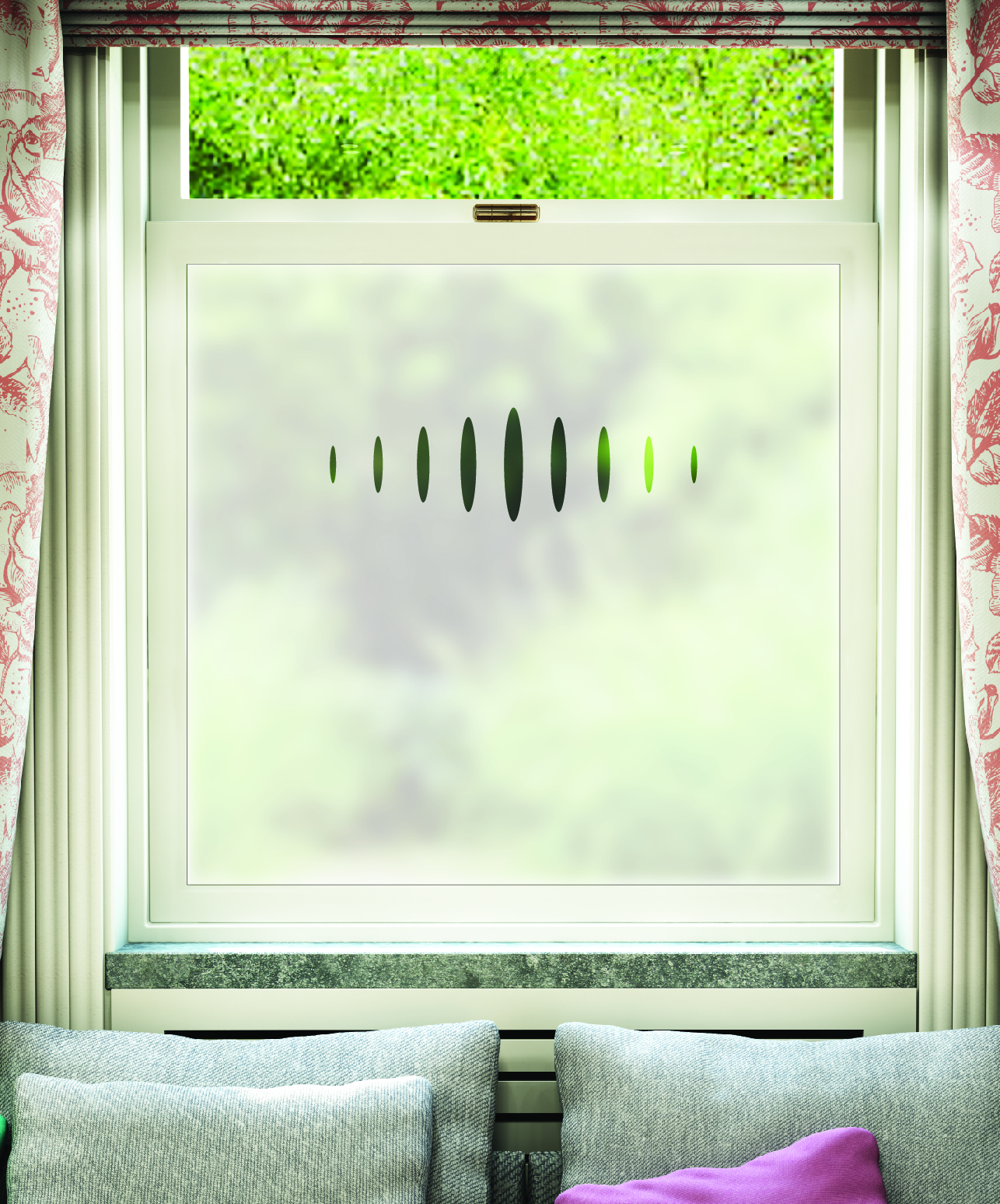 FB032 Frosted Window Film