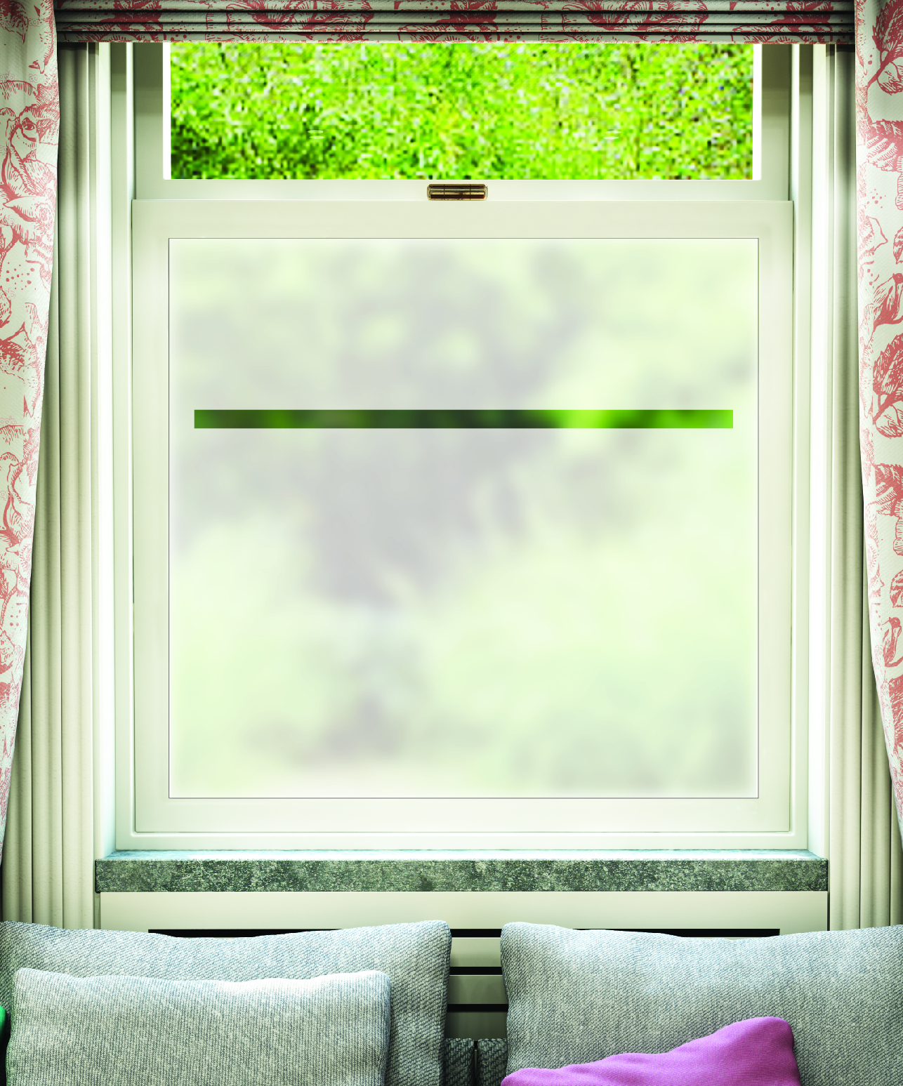 FB048 Frosted Window Film