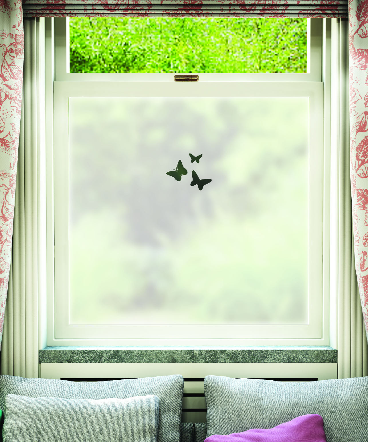 FB051 Frosted Window Film