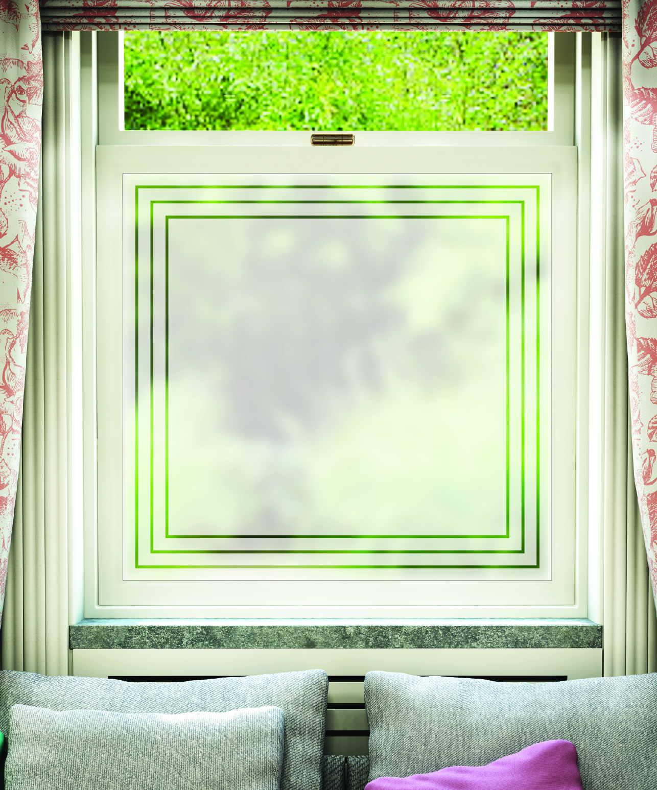 FB061 Frosted Window Film