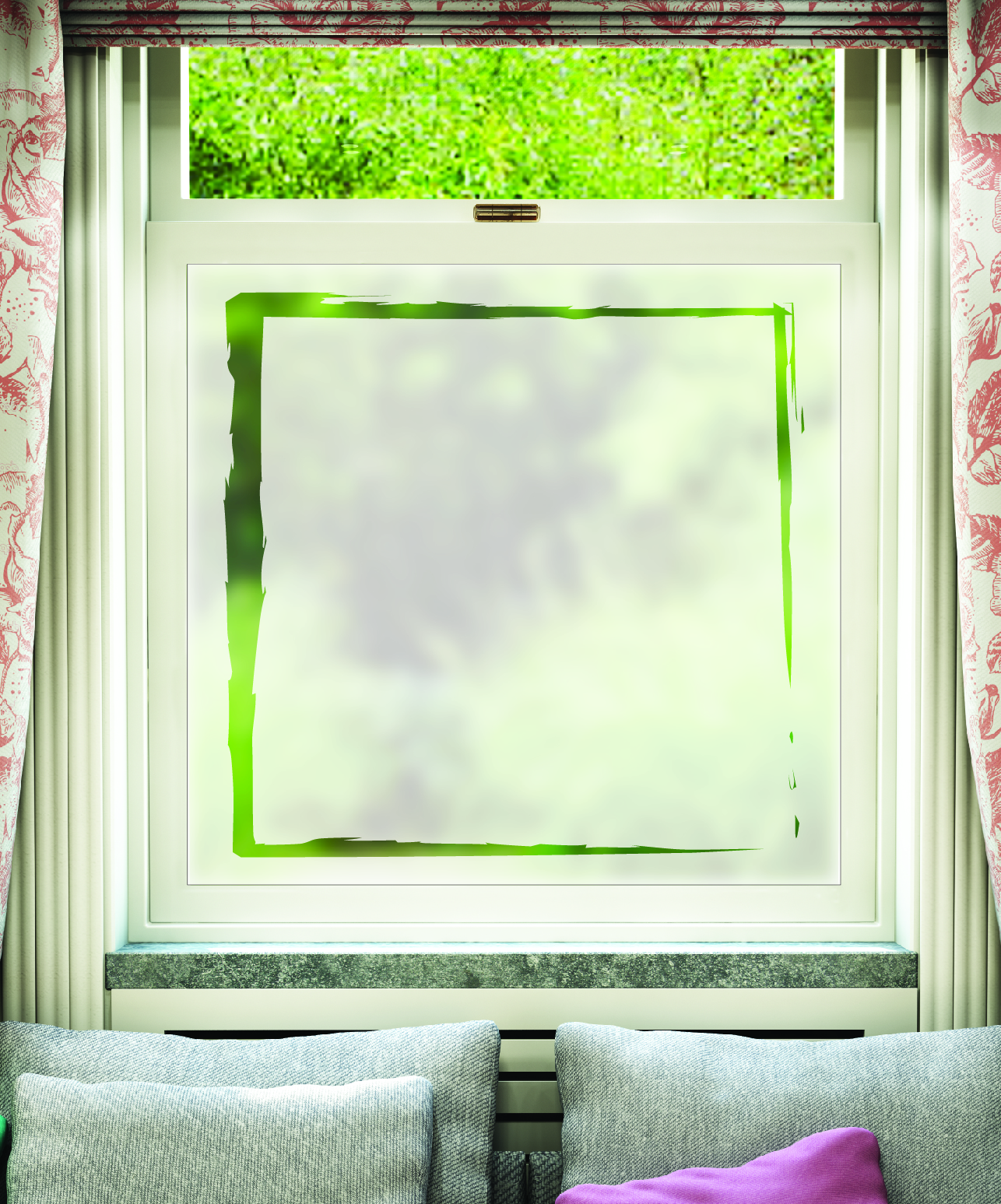 FB062 Frosted Window Film