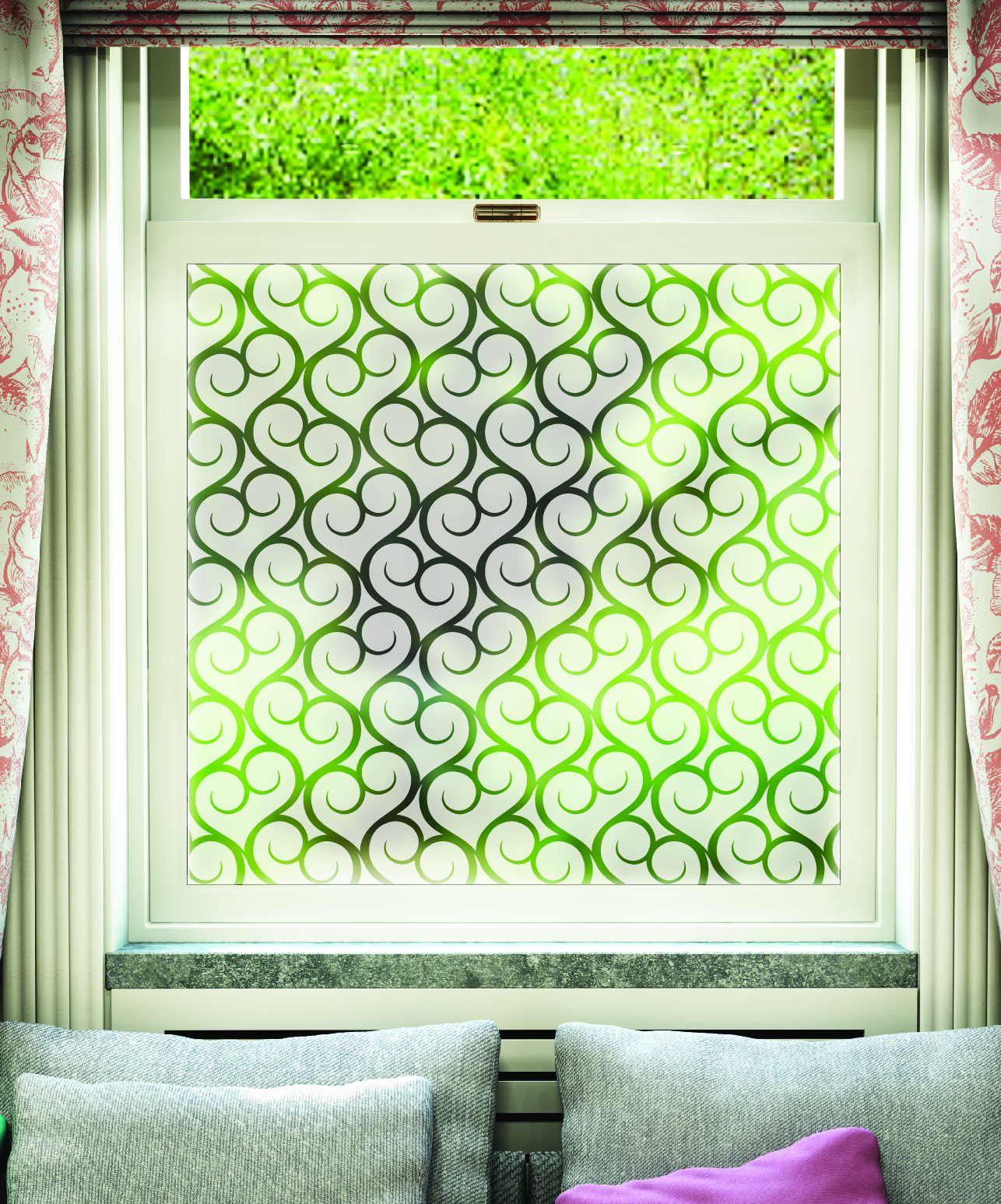 FB065 Frosted Window Film