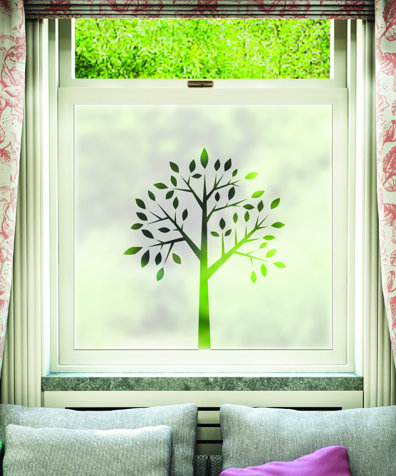 FB068 Frosted Window Film