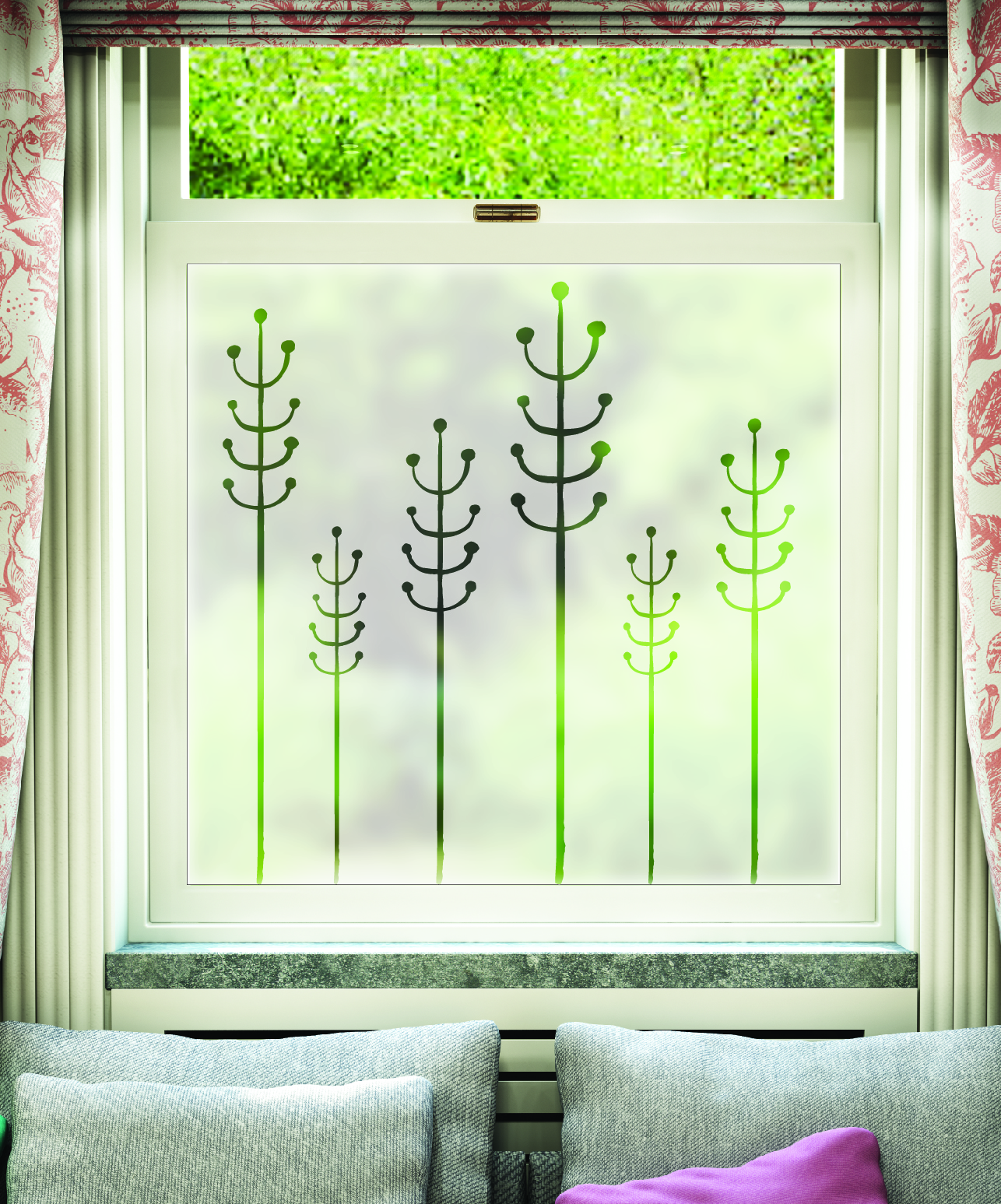 FB085 Frosted Window Film