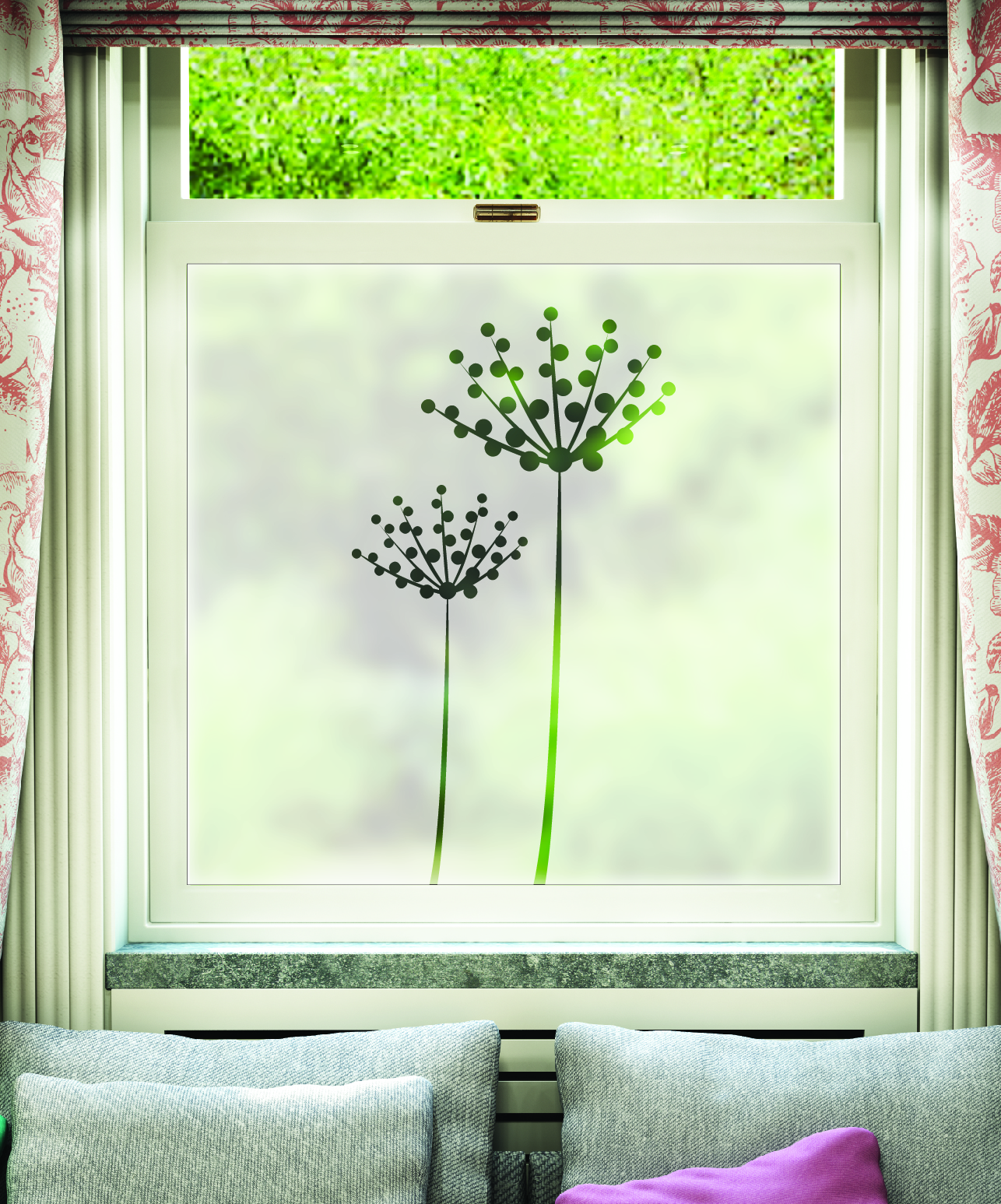 FB086 Frosted Window Film