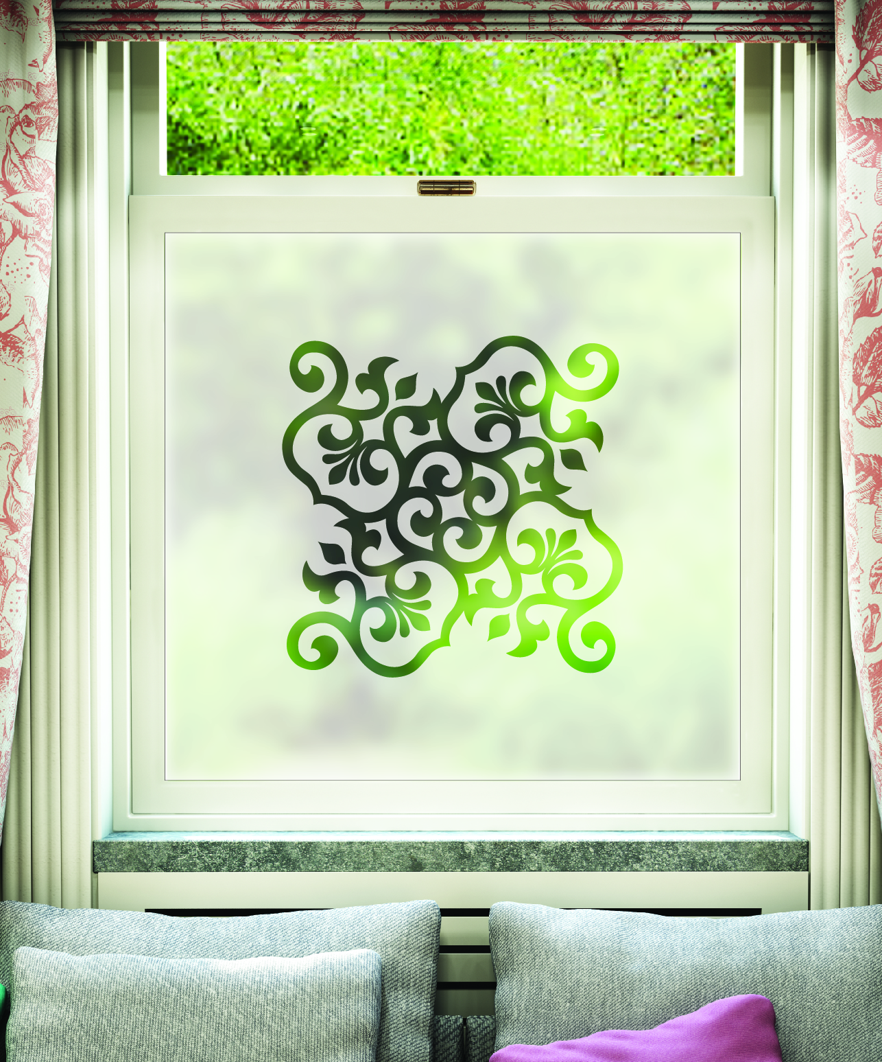 FB095 Frosted Window Film