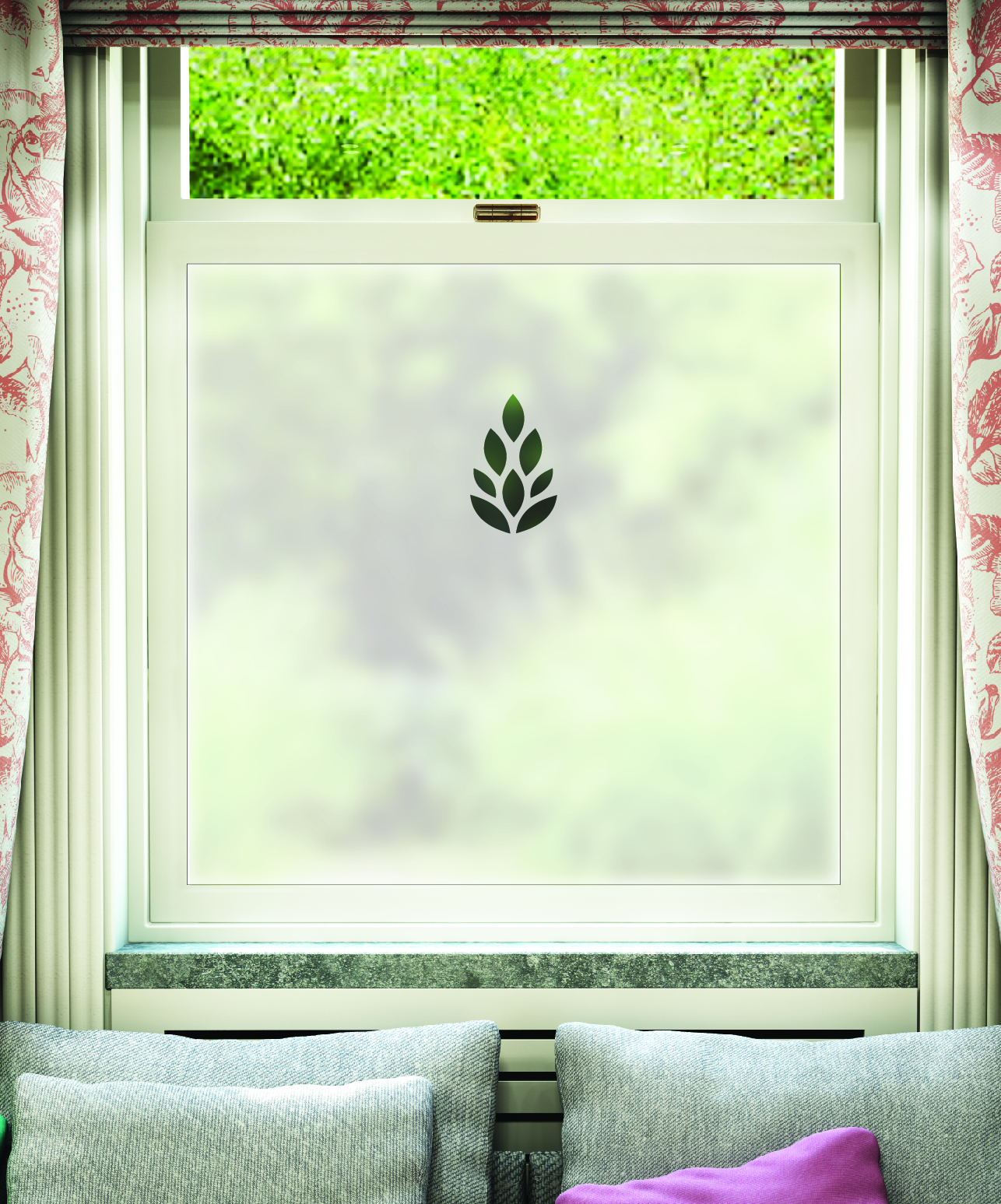 FB124 Frosted Window Film