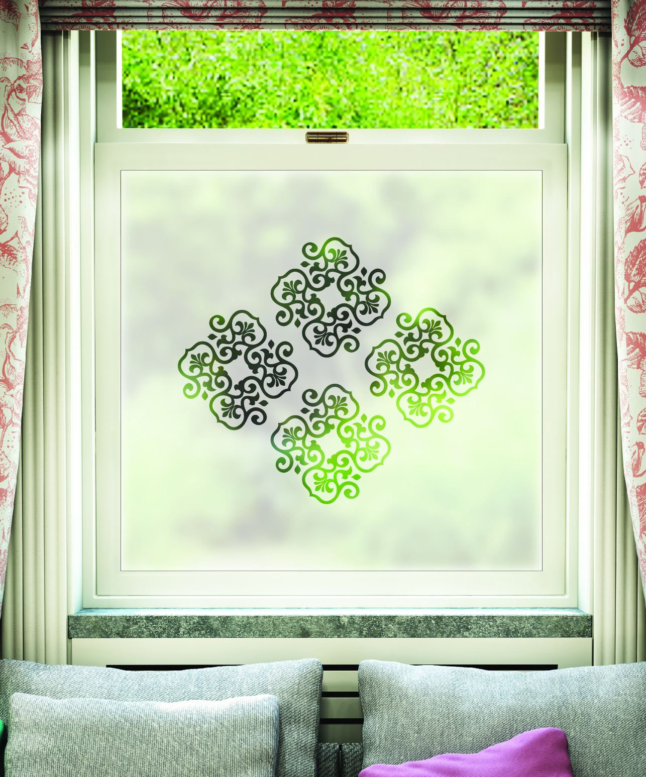 FB136 Frosted Window Film