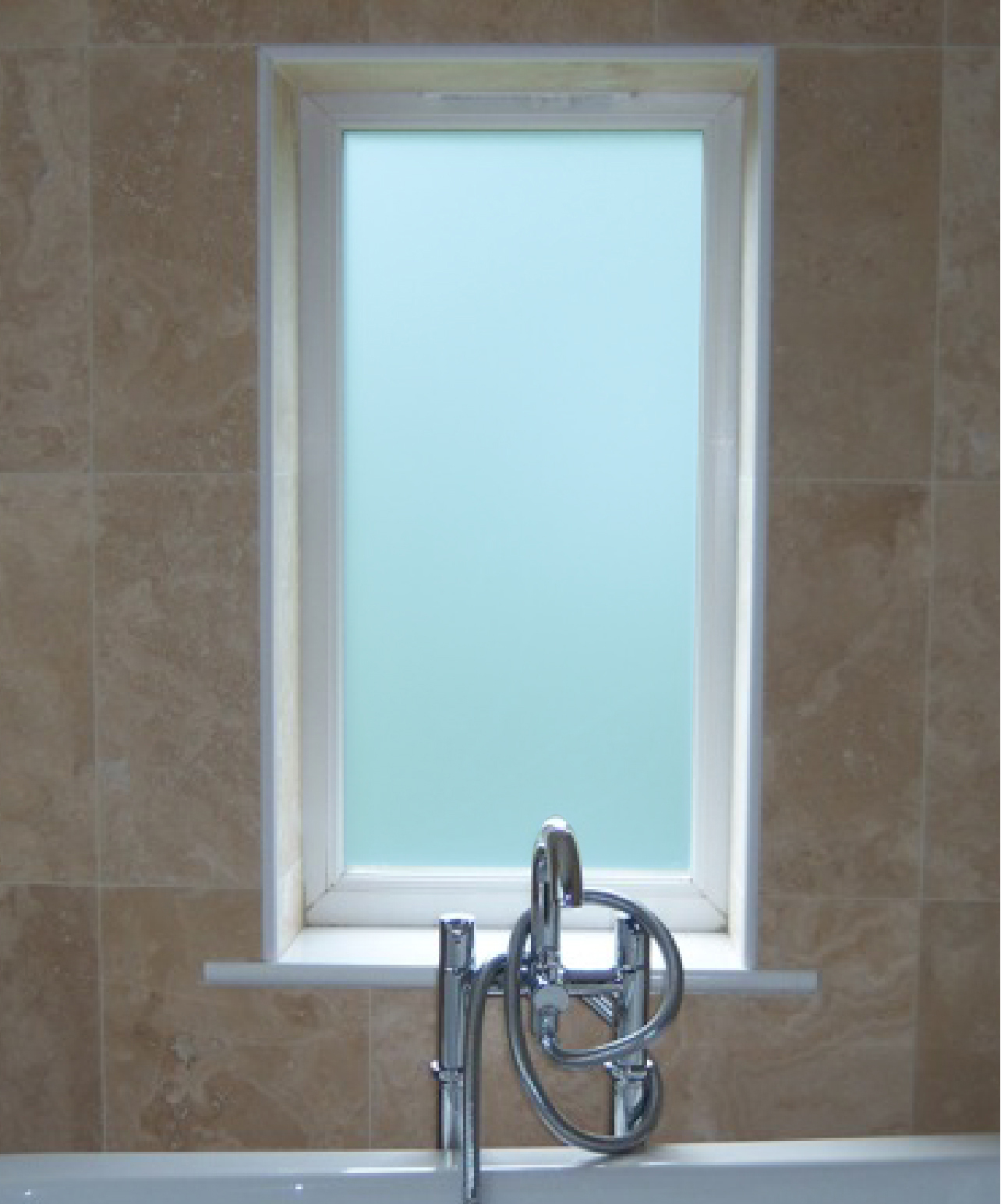 Blue Etch Frosted Film