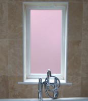 Pink Etch Frosted Film