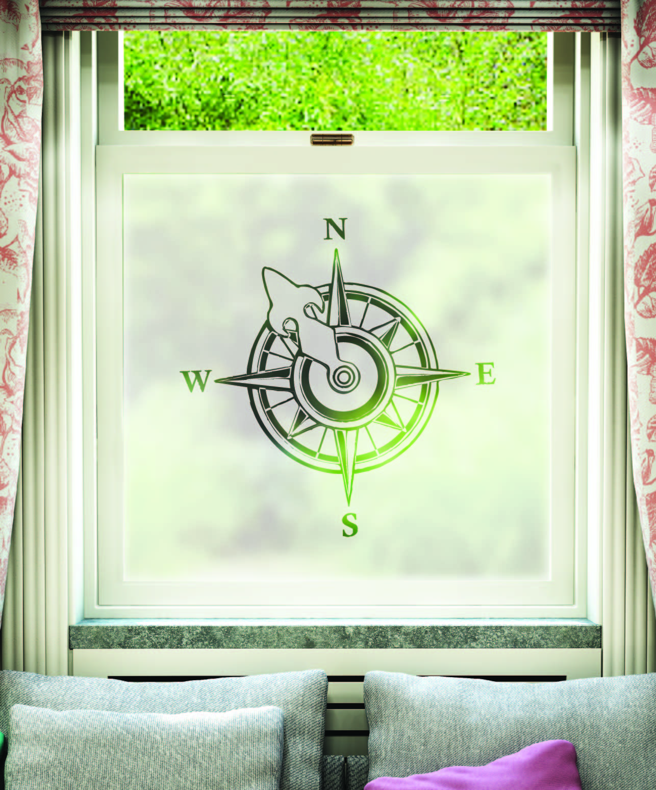 FB081 Frosted Window Film