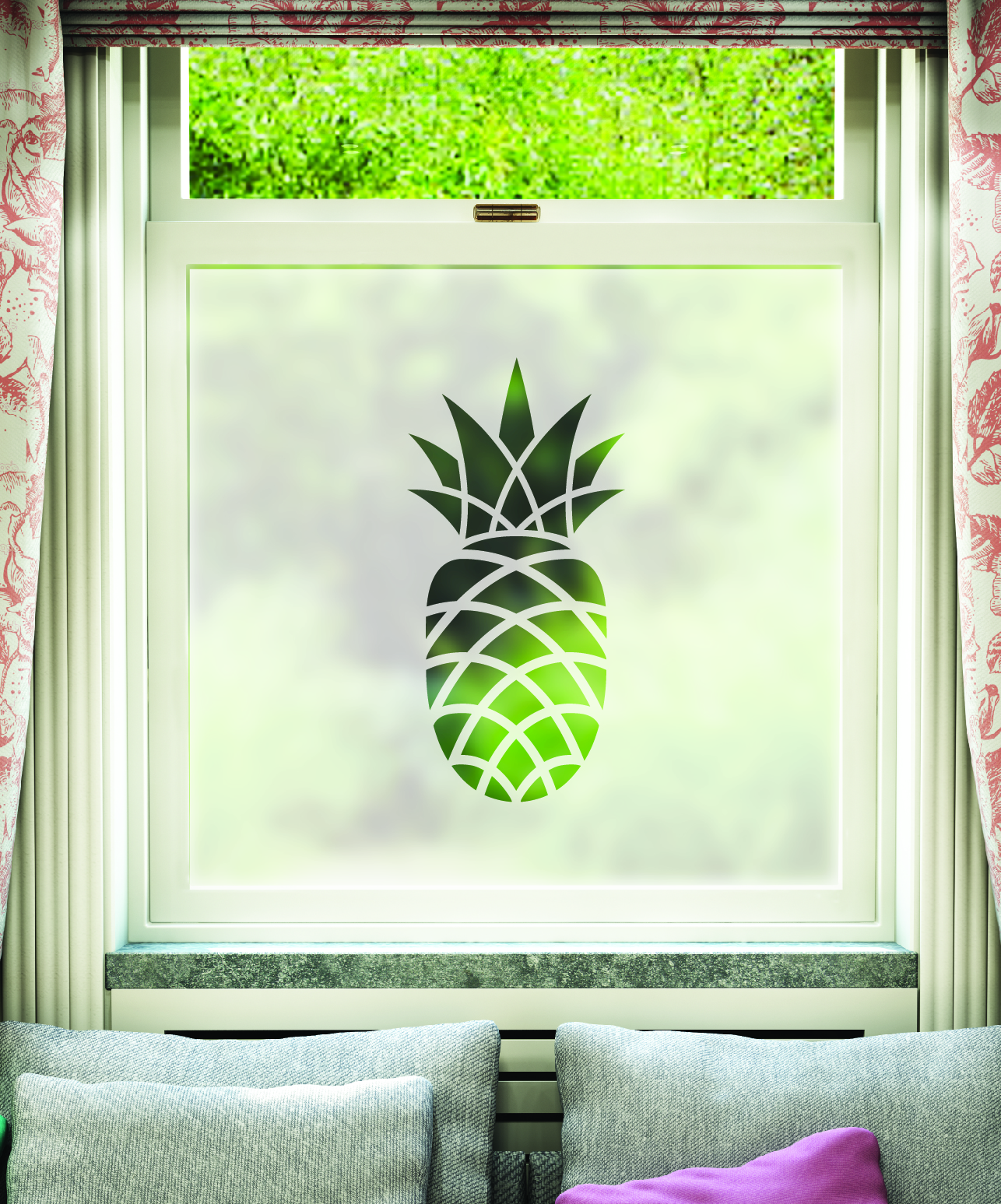 FB021 Frosted Window Film