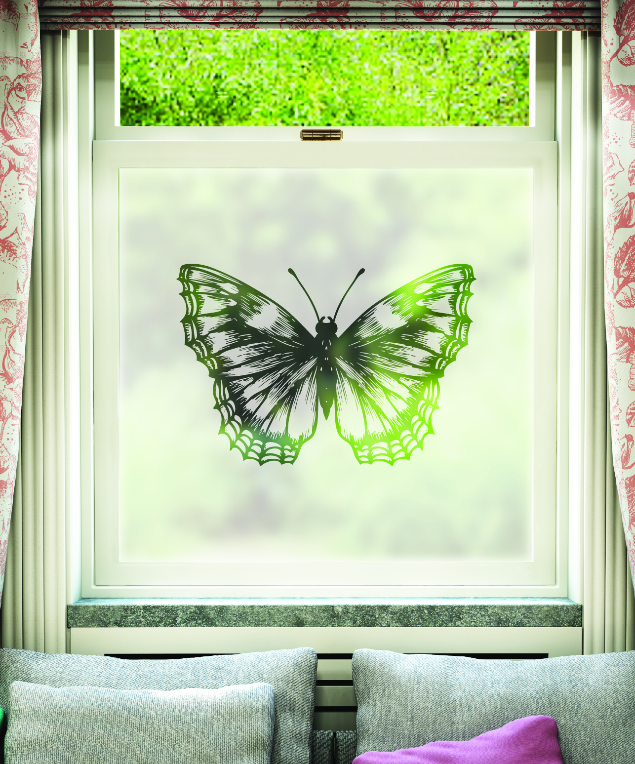 FB026 Frosted Window Film