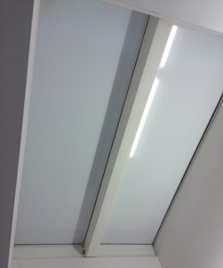 White Matt Frosted Window Film