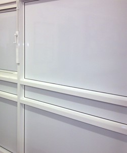 White Matt Frosted Window Film