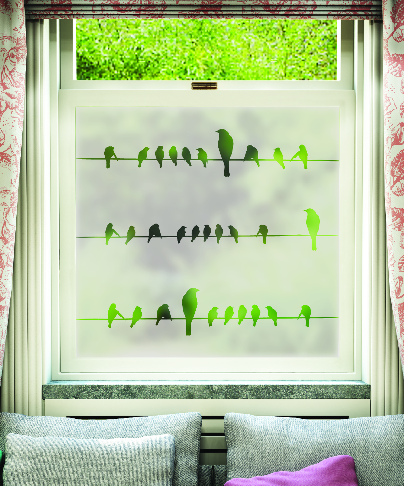 FB069 Frosted Window Film