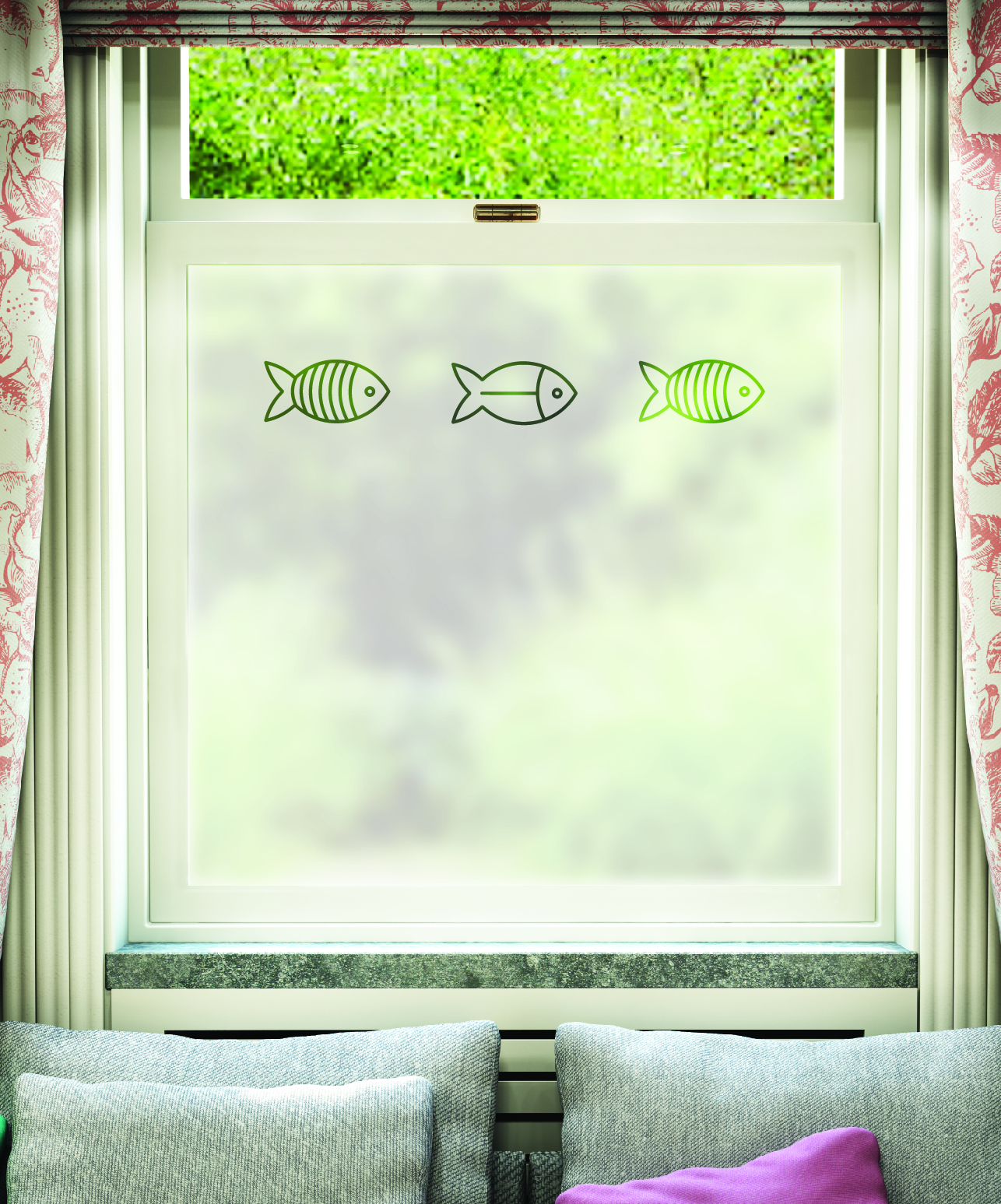 FB129 Frosted Window Film