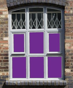 Solid Colour cut to size - 4283 Purple