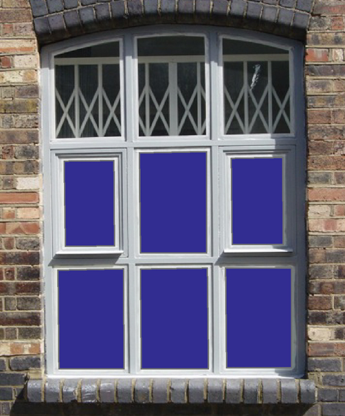 Solid Colour cut to size - 4255 Marine Blue