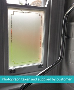 FB057 Frosted Window Film