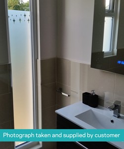FB091 Frosted Window Film